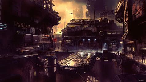 Science Fiction Future City 4k Hd Artist 4k Wallpapers