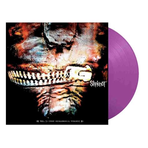 Slipknot Vinyl Vol The Subliminal Verses Purple Vinyl