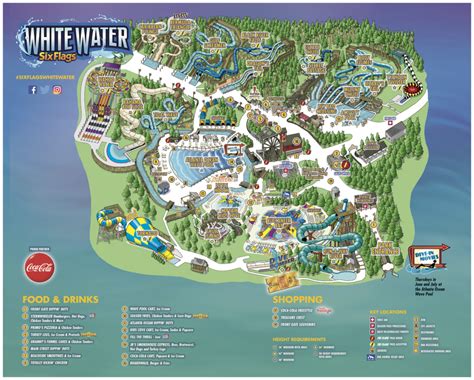 Water Park Map Drawing