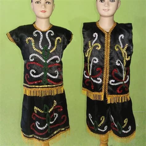 pakaian adat kalimantan timur namanya baju adat tradisional