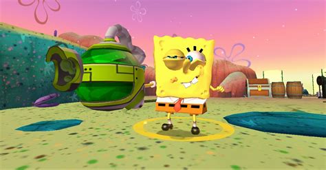 Spongebob Squarepants Planktons Robotic Revenge 2013 Wii U Game