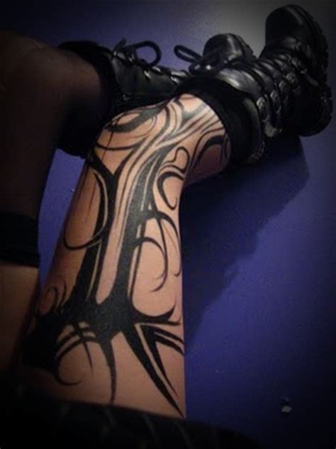 Leg Tattoo Designs For Women
