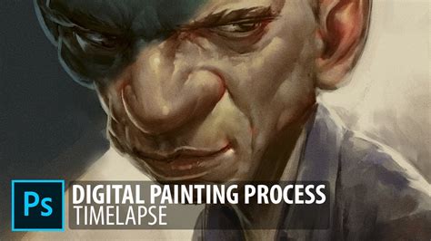 Digital Painting Process Longer Version Youtube