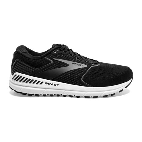 Brooks Beast 20 4e Extra Wide Mens Running Shoes Blackebonygrey