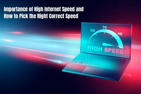 Importance Of High Internet Speed And How To Pick The Right Speed