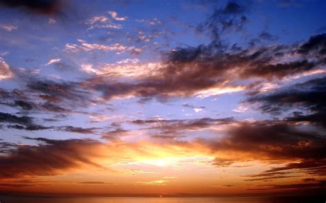 Sky Sunset Clouds Wallpaper 2560x1600 31792