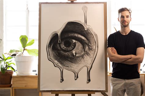 Artist Jono Dry Discusses His Hyperrealistic Graphite Drawing Technique