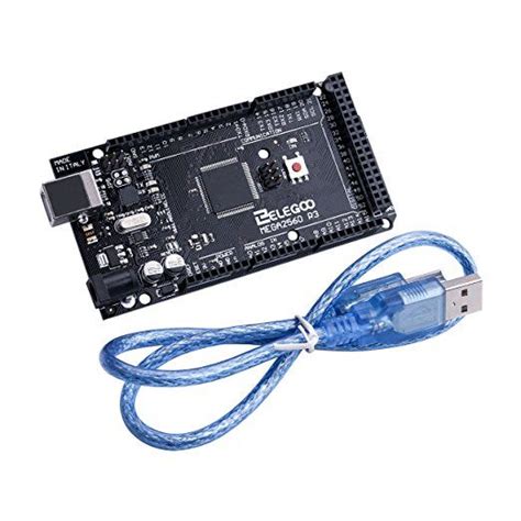 Elegoo Mega R3 Board Atmega 2560 Usb Cable Compatible With Arduino