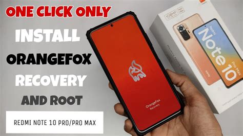 How To Install Orangefox Recovery Redmi Redmi Note 10 Propro Max Twrp Recovery Note 10 Pro