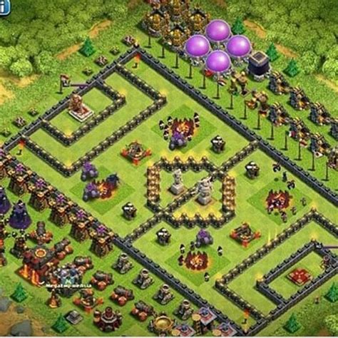 Pin En Clash Of Clans Base