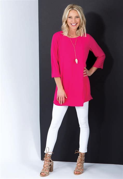 Josie Tunic Dress By Allison Joy Outfits With Leggings Leggings