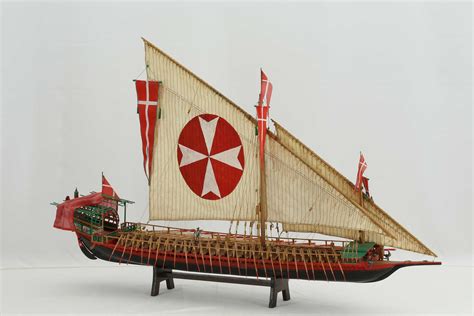 Ship Model Furttenbach Galley 16th Century