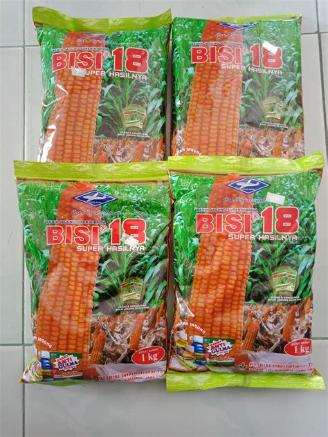 Benih Jagung Super Hibrida Bisi 18 1 Kg Baroya Pertanian