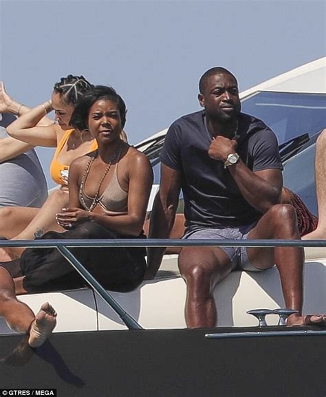 Gabrielle Union Flaunts Her Enviable As Bikini As She Hoes On A Boat