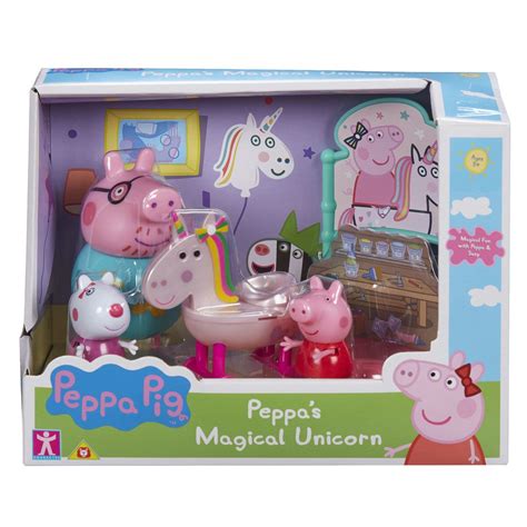 Peppa Pig Magical Unicorn Playset The Entertainer