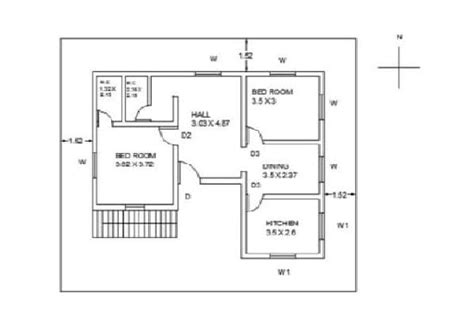 Make Autocad 2d Plan For You Based On Your Sketches By