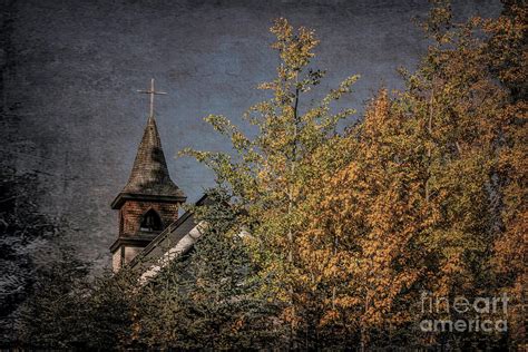 A Little Church In The Woods Photograph By Minnetta Heidbrink Fine