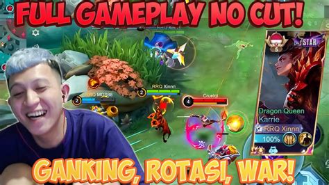 MENANG GAMPANG PAKAI KARRIE GOLD LANE FULL GAMEPLAY NO CUT YouTube