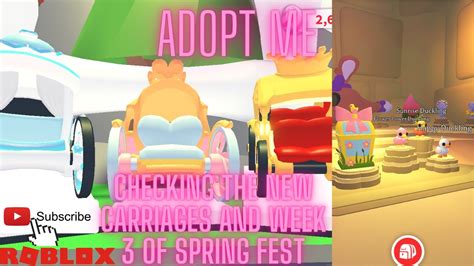 Checking The New Regal Carriages Out And Week 3 Of Spring Fest In Adopt