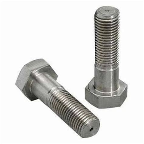 Stainless Steel Hex Head Bolts Size M6 M30 And 14 3 At Rs 300