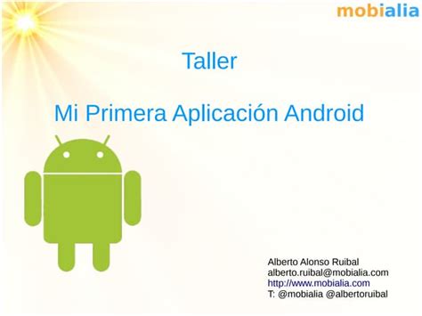 Introducción Al Desarrollo De Aplicaciones Android