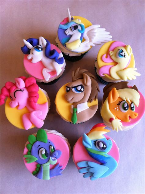 The Incredible Stuffs Awesome My Little Pony Cupcakes