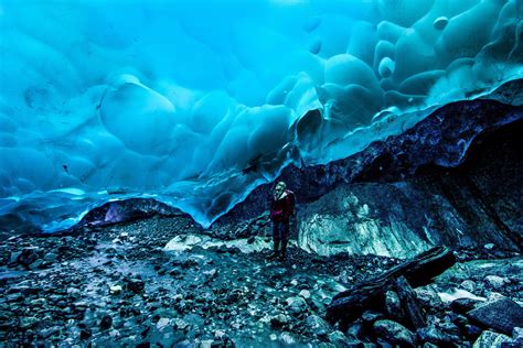 Medenhall Ice Cave Juneau Alaska Mendenhall Ice Caves Ice Cave