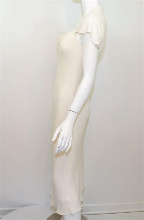 ralph lauren silk bias cut gown minimalist dress at 1stdibs