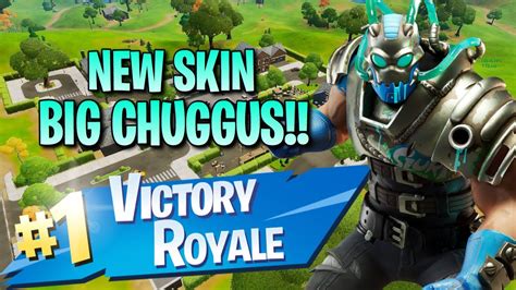 New Big Chuggus Skin Fortnite Battle Royale Gameplay Youtube