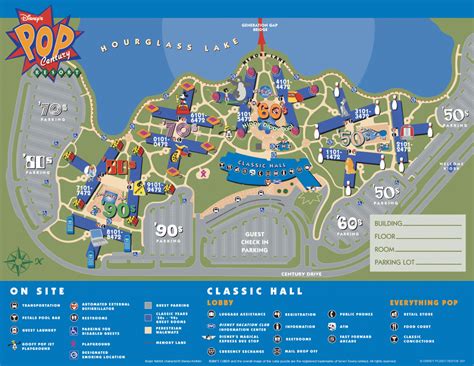 Disney World Maps For Each Resort Disney Hotels Florida Map