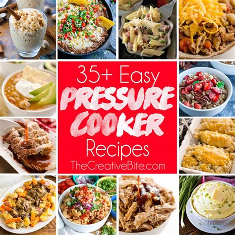 Easy Electric Pressure Cooker Recipes Instant Pot