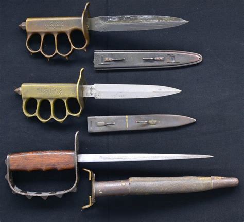 Bid Now 3 Wwi Us Trench Knives November 5 0122 1000 Am Edt