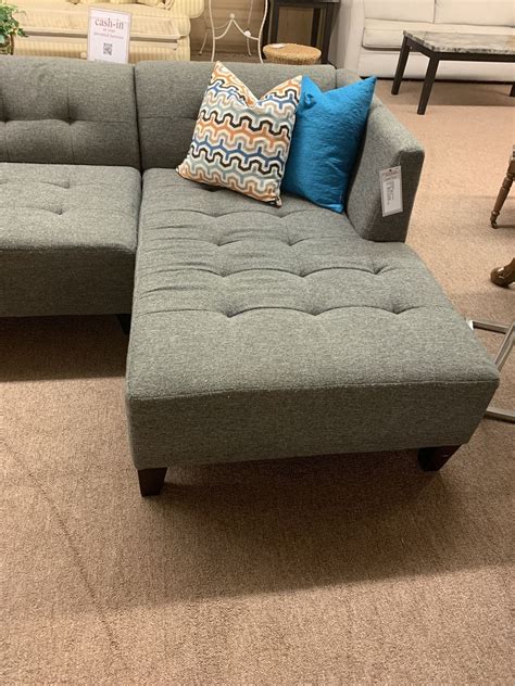 Ikea 3 Piece Grey Sectional Delmarva Furniture Consignment