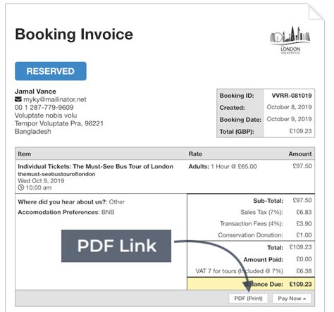Managing Booking Invoice Layout Options Checkfront