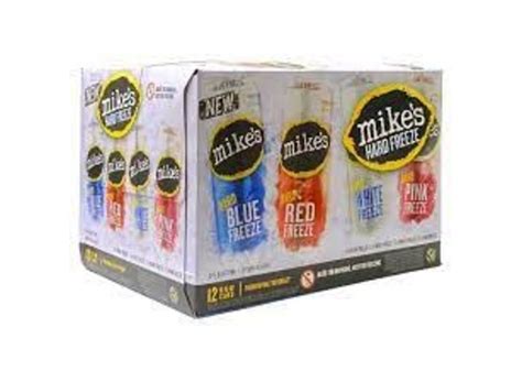 Mikes Hard Freeze Variety Pack 12pk12oz Can Cork N Bottle