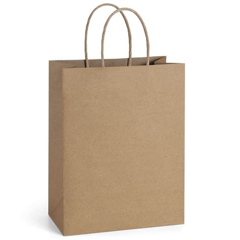 Buy Bagdream 50pcs T Bags 8x425x105 Paper T Bags With Handles