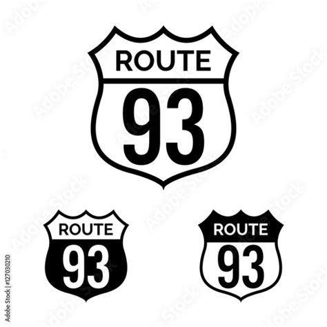 Route 93 Buy This Stock Vector And Explore Similar Vectors At Adobe