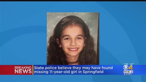 Missing Springfield Girl Found Safe Youtube