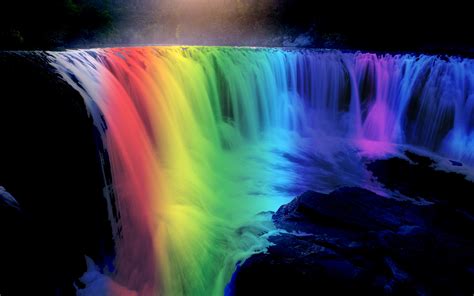 45 Desktop Wallpapers Waterfalls With Rainbow Wallpapersafari