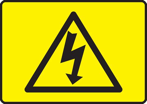 Electrical Shock Hazard Symbol