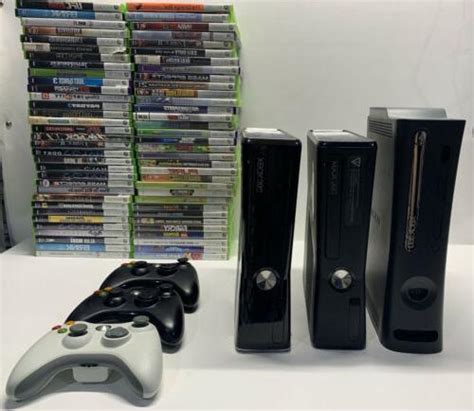 Xbox 360 Console Bundle Controller Cables Hdd 5