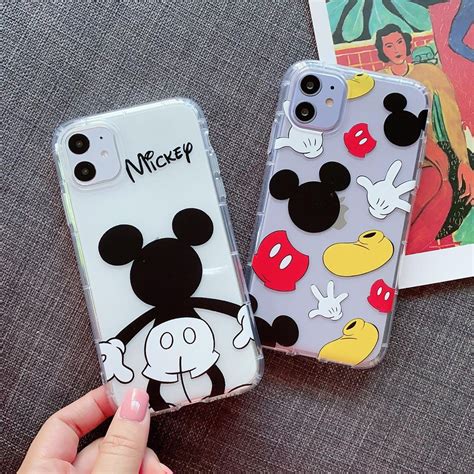 Cute Mickey Clear Iphone Case Finishify