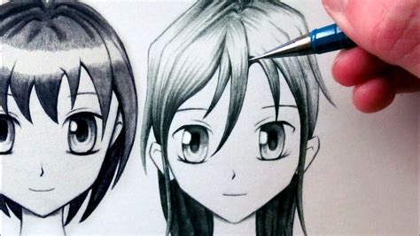 How To Draw Anime Girl Face Front View Drawing And Di Vrogue Co