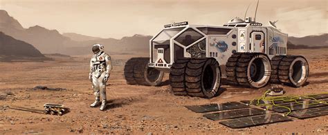 Concept Art For The Martian By Oleg Zherebin Human Mars