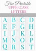 Free Printable Alphabet Letters A to Z