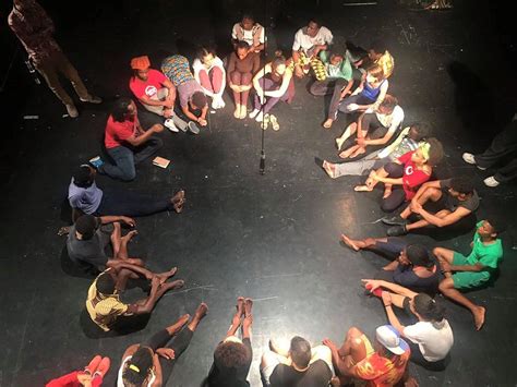 World Contemporary Dance On The Maputo Stage Club Of Mozambique
