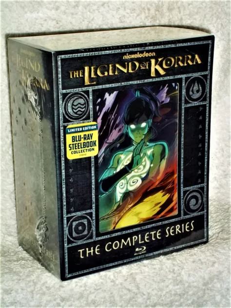 THE LEGEND OF Korra Complete Series Limited STEELBOOK Blu Ray 2021 4
