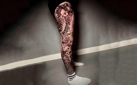 74 Leg Sleeve Tattoo Ideas For Men And Women