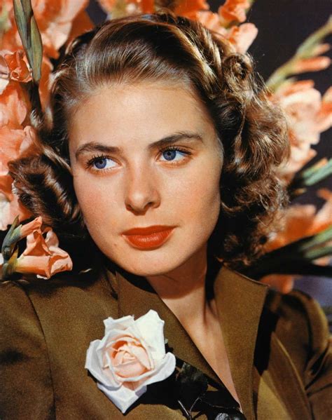 31 Famous People Who Died On Their Birthdays Ingrid Bergman Swedish Actresses Classic Hollywood