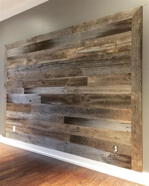 Simple Barn Wood Wall Ideas For Small Room Home Decorating Ideas